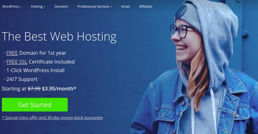 domain host site ( how to start a blog)