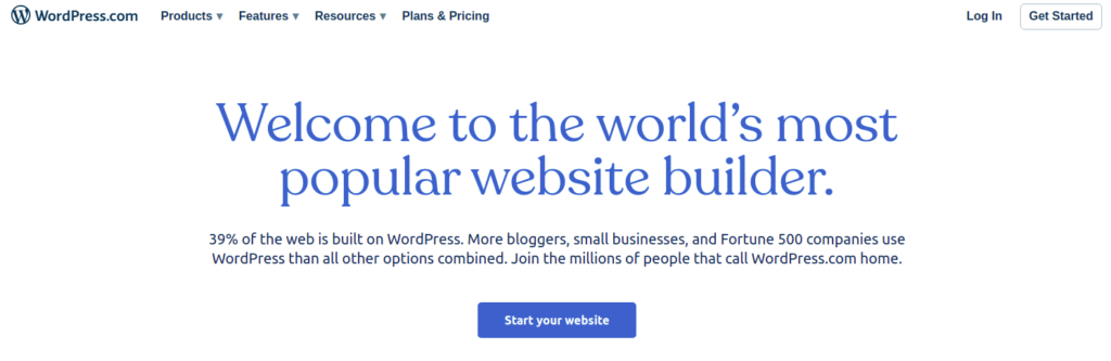 wordpress.com best blogging platform